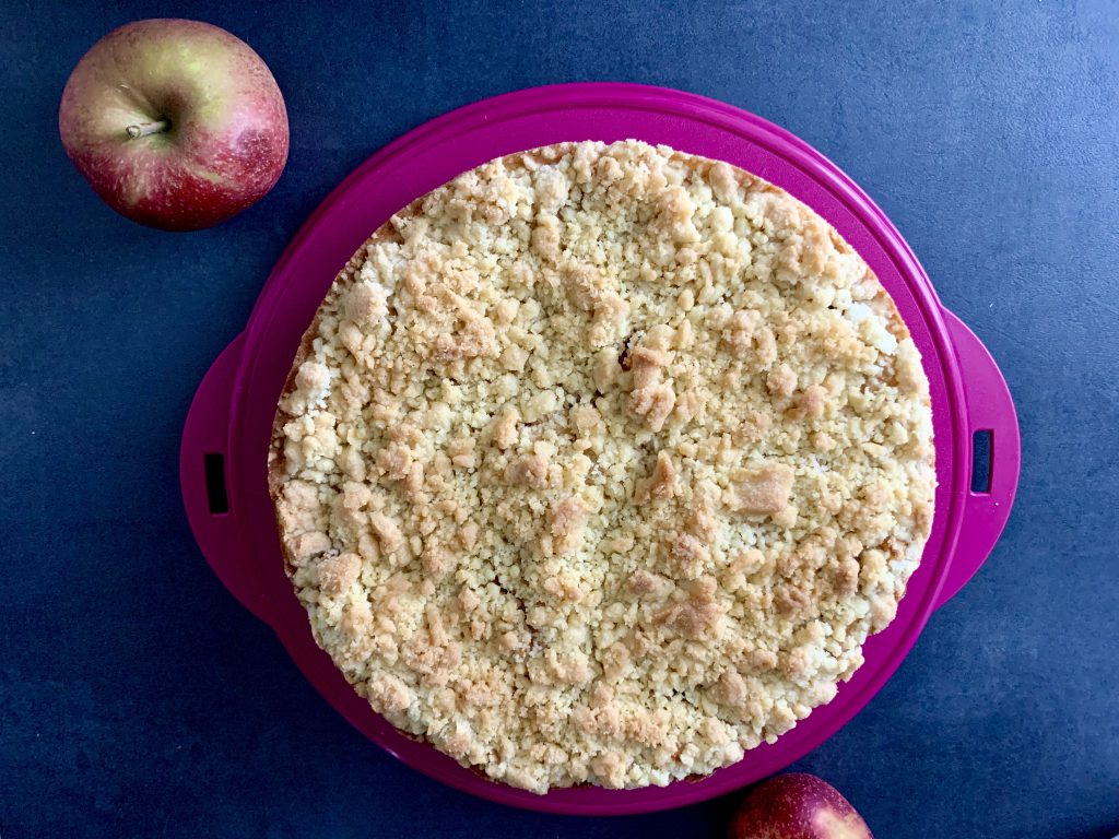 Apfelkuchen mit Streuseln