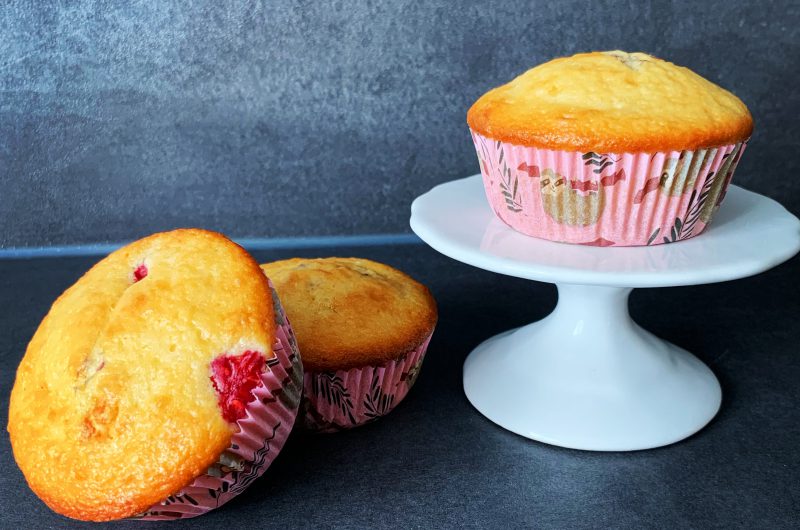 Himbeer-Buttermilch-Muffins